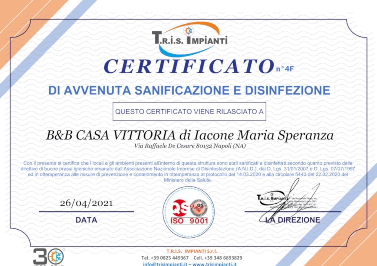 Casa Vittoria Napoli - Santa Lucia B&B 외부 사진